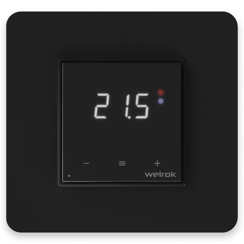 терморегулятор для теплого пола с wi-fi оz bk welrok 4660251140601 от BTSprom.by