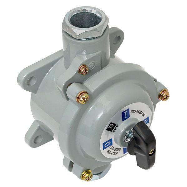  Выключатель пакетный 1-кл. 16А IP56 ПВ3-16 М1 сил. черн. EKF pv-3-16-5 фото в каталоге от BTSprom.by