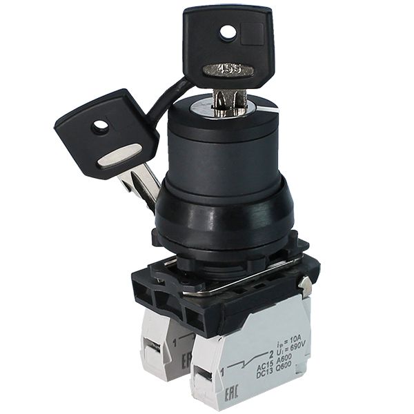 переключатель упр. пе-171 исп.1 2з 10а 660в замок на 2 полож. 0 +90град.c (ключ в положении "включено" не вынимается) ip40 электротехник et514793 от BTSprom.by