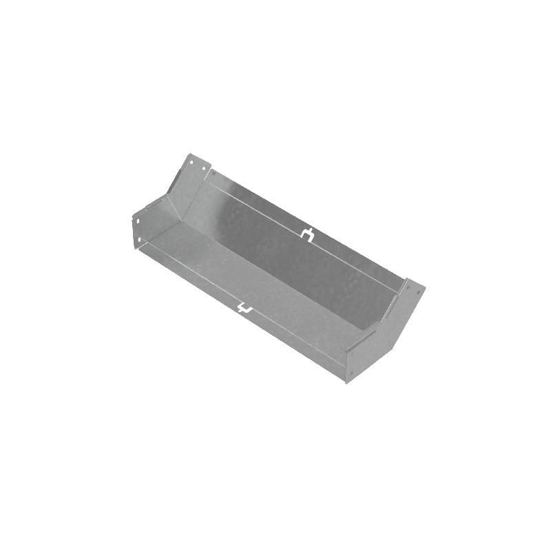 Угол для лотка вертикальный внутренний 45град. 600х100 "ПЛЮС" NLplus45-100-600 INOX304 КМ PL5633 от BTSprom.by