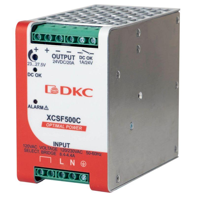 источник питания optimal power 1ф 500вт 10а 48в с oring диодом dkc xcsf500d от BTSprom.by