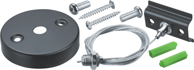 аксессуар для шинопровода 95 523 nlt-r1-bl-150 (подвес для шп 1.5м) черн. navigator 95523 от BTSprom.by