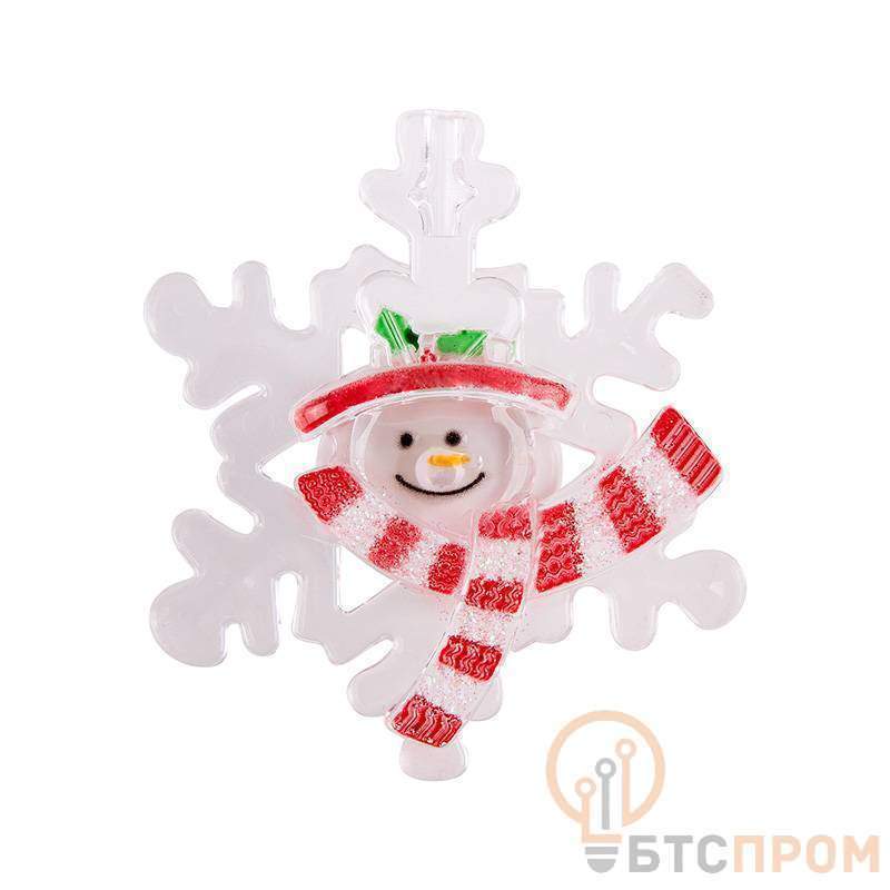  Снеговик на снежинке фото в каталоге от BTSprom.by