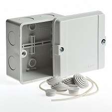 коробка оп тусо распаячная 98х98х60мм сер. ip65 ruvinil 67048 от BTSprom.by