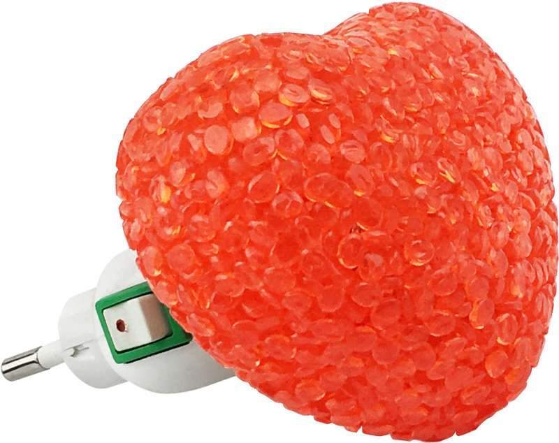 ночник светодиодный nla 10-hr сердце 230в красн. с выкл. in home 4690612028934 от BTSprom.by