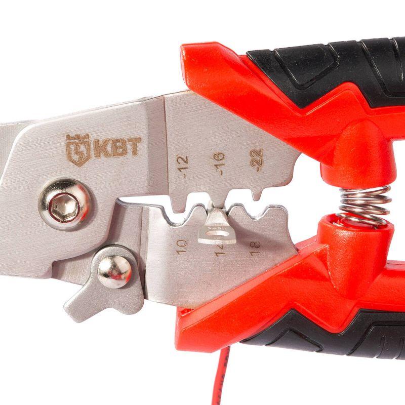  Инструмент для снятия изоляции WSS-01 ПРОФИ КВТ 102398 фото в каталоге от BTSprom.by