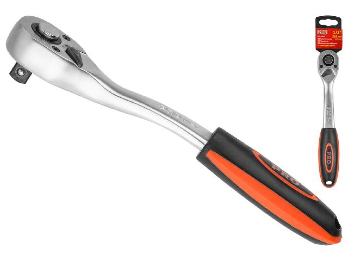трещотка 1/2" 72зуб. 255мм pro startul (pro-48012) pro-48012 от BTSprom.by