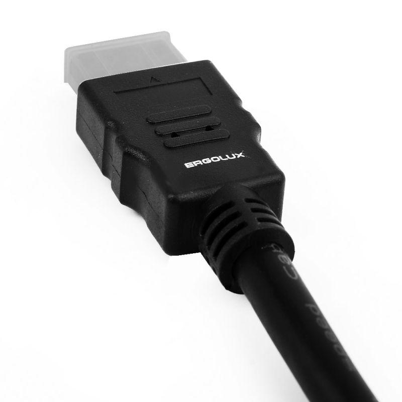  Кабель видео HDMI-HDM ELX-VC01P-HDMI 1080P 2м PVC черн. пакет Ergolux 15296 фото в каталоге от BTSprom.by