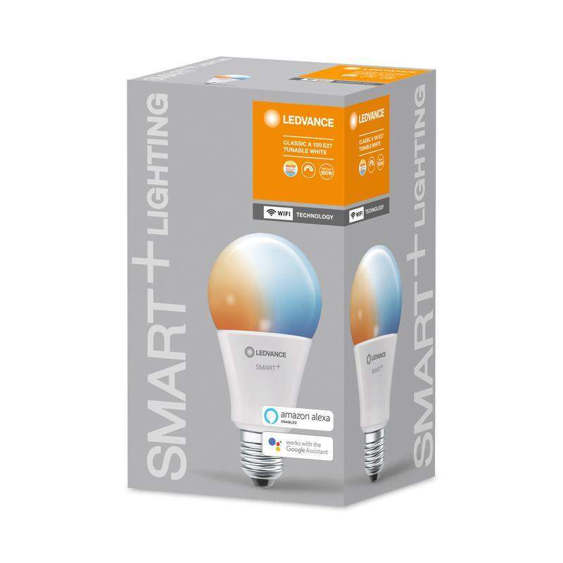 лампа светодиодная smart+ wifi classic tunable white 100 14вт/2700-6500к e27 ledvance 4058075485495 от BTSprom.by