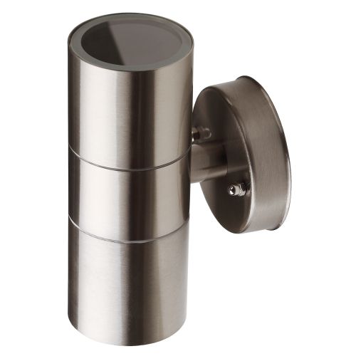  Светильник WL16 декор. подсветка MAX35W 2хGU10 IP54 хром ЭРА Б0034616 фото в каталоге от BTSprom.by