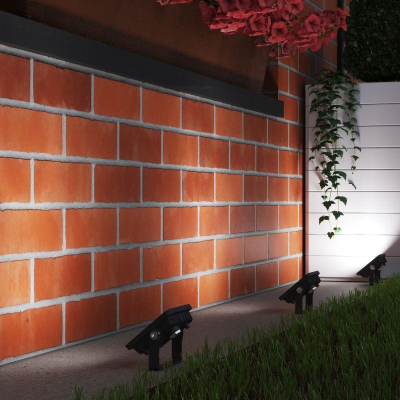  Прожектор светодиодный Elementary 20Вт 4000К IP65 1795лм 200-240В ДО черн. GAUSS 613100220 фото в каталоге от BTSprom.by