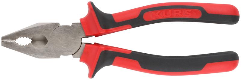 плоскогубцы комбинированные "тренд" двухцветные прорезиненные ручки хром-никелевое покрытие 200мм курс 47566 от BTSprom.by