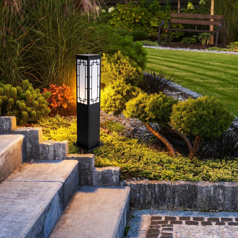  Светильник Navata 1х40Вт E27 IP44 ландшафтный Voltega VGL7223FL-01B3 фото в каталоге от BTSprom.by