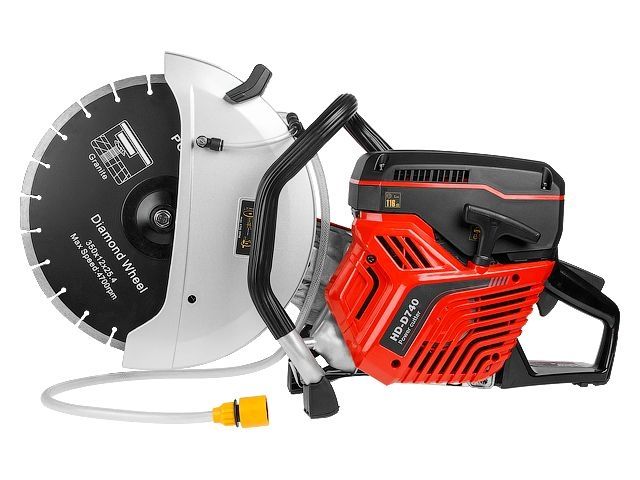 бензорез hdc hd-d740 (3.7 квт, 5 л.с., диск 350 мм, мокрый и сухой рез, вес 10кг) (hdc equipment) hd3320-1 от BTSprom.by