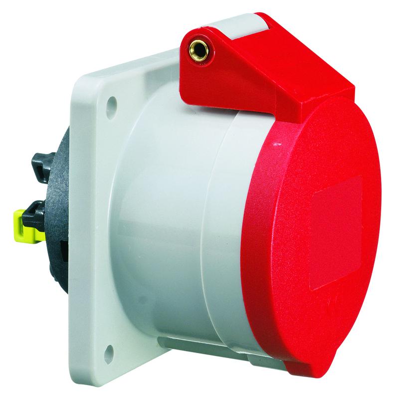 розетка встраиваемая 16а 3п 2p+pe 9ч 400в ip44 quick-connect bals 13687 от BTSprom.by