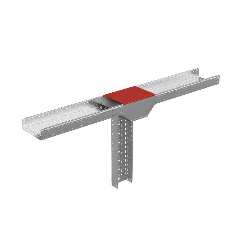 Крышка для ответвителя T-образ. вертикал. переходник 500-300мм с разворотом трассы на 90град. "ПЛЮС" (нижняя часть меньше исходной) HD85 КМ PL16084 фото в каталоге от BTSprom.by