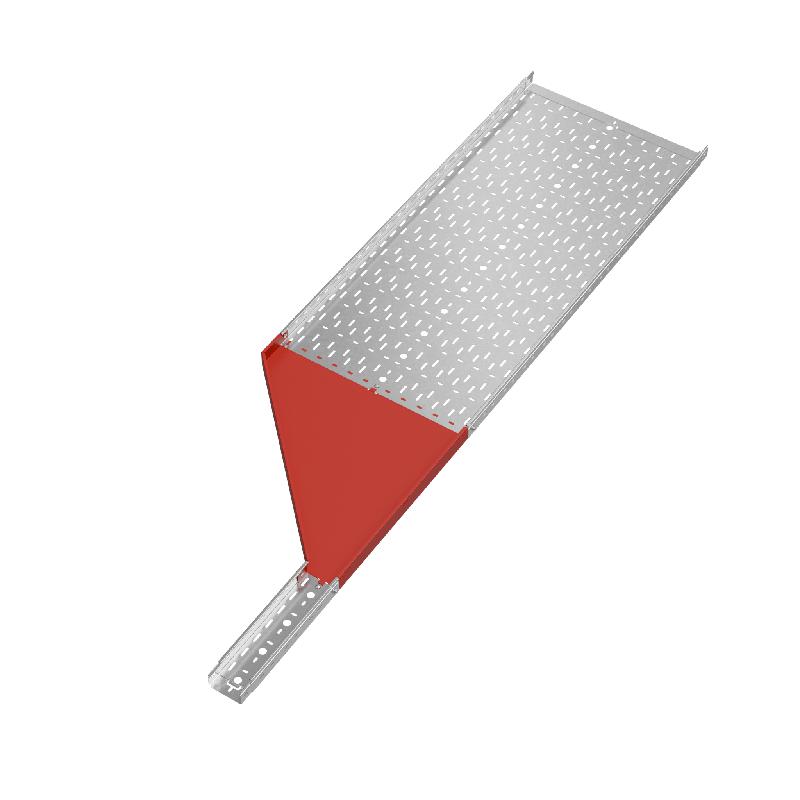 Переходник для лотка левый 50х100-600 "ПЛЮС" PDplus50-100-600-L INOX304 КМ PL5822 фото в каталоге от BTSprom.by