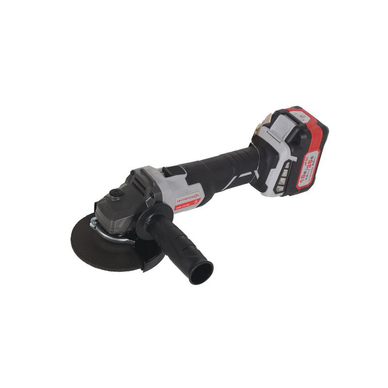  Машина шлифовальная угловая аккумуляторная бесщеточная УШМ-125/36В Li-ion АПИ (кейс 2 аккум. 2.0А.ч ЗУ) ИНТЕРСКОЛ 816.2.2.70 фото в каталоге от BTSprom.by