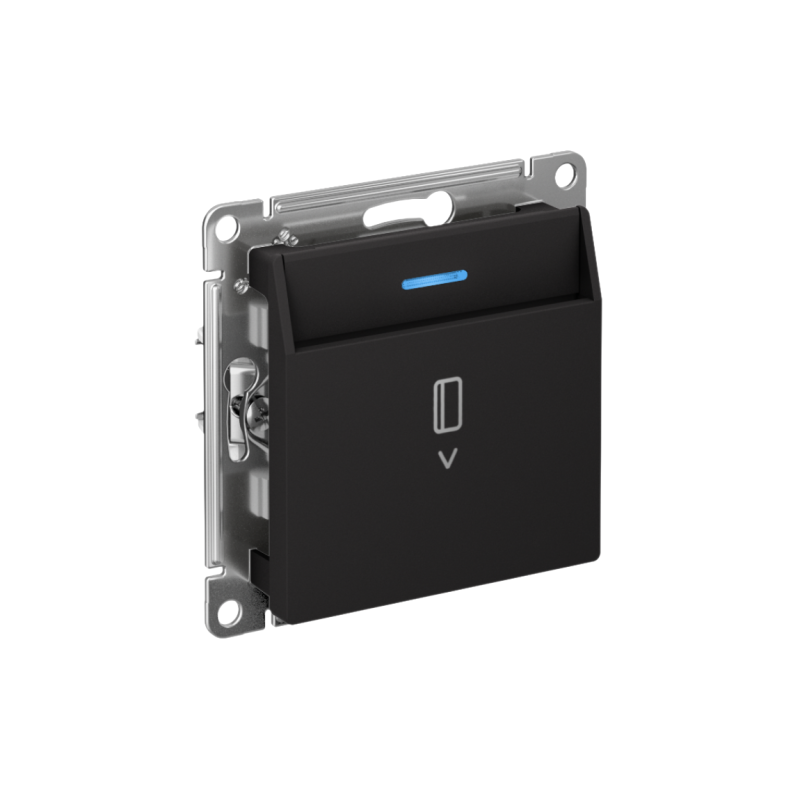 выключатель карточный сп atlasdesign 10а ip20 без задержки времени механизм карбон se atn001067 от BTSprom.by