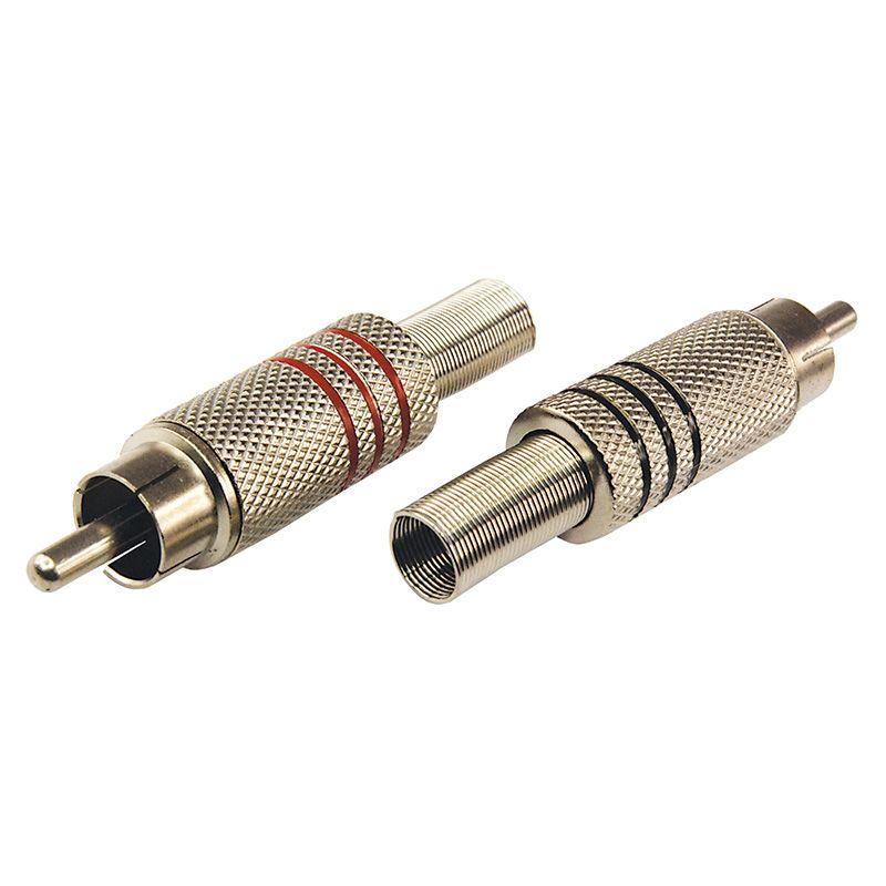  Разъем аудио RCA под винт металл "Silver" (блист.2шт) Rexant 06-0151-A2 фото в каталоге от BTSprom.by