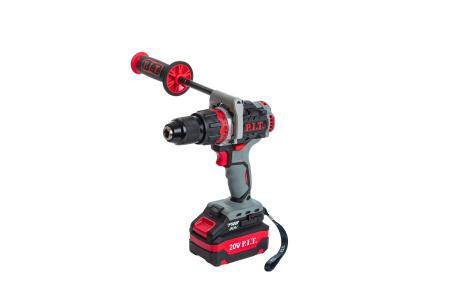 дрель ударная аккумуляторная бесщеточная psb20h-13c/1 х-driver (20в 110нм 13мм 2ск 1х4ач.зу.кейс) p.i.t. psb20h-13c/1 от BTSprom.by