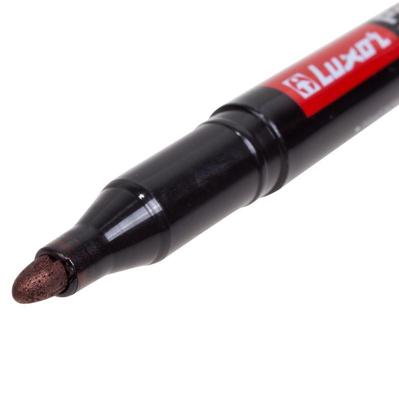  Маркер перманентный "100" 1-2мм пулевидный черн. Luxor 08-9001 фото в каталоге от BTSprom.by