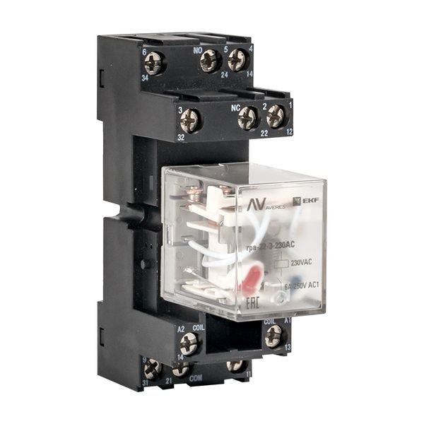  Разъем для реле РМ4 22/3 AVERES EKF rm4-22-3 фото в каталоге от BTSprom.by