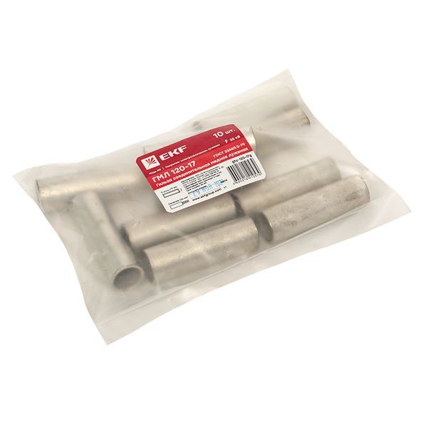  Гильза соединительная ГМЛ 120-17 луженая медн. ГОСТ PROxima EKF gty-120-17g фото в каталоге от BTSprom.by