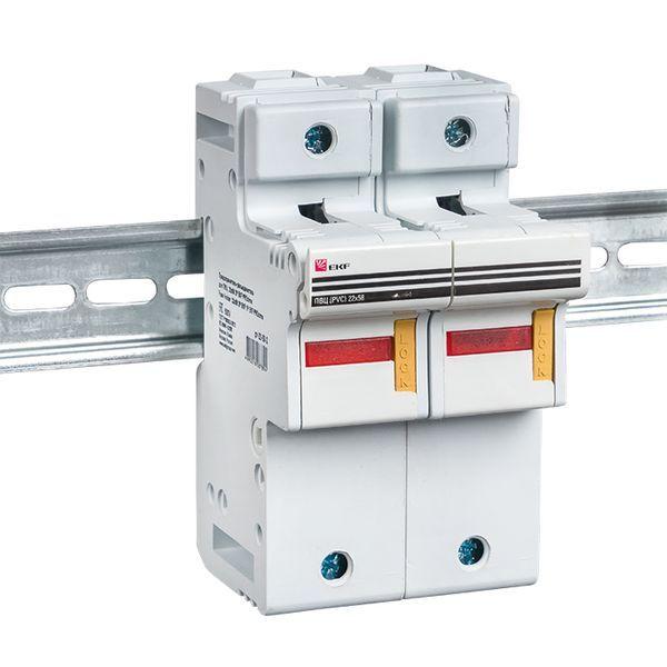  Предохранитель-разъединитель для ПВЦ 22х58 2п EKF pr-22-58-2 фото в каталоге от BTSprom.by