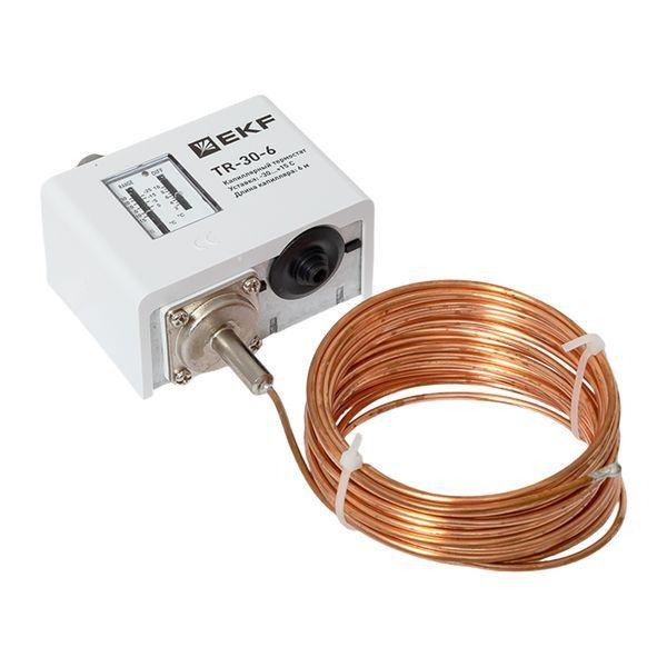  Реле температуры (термостат) капилляр 6м EKF TR-30-6 фото в каталоге от BTSprom.by