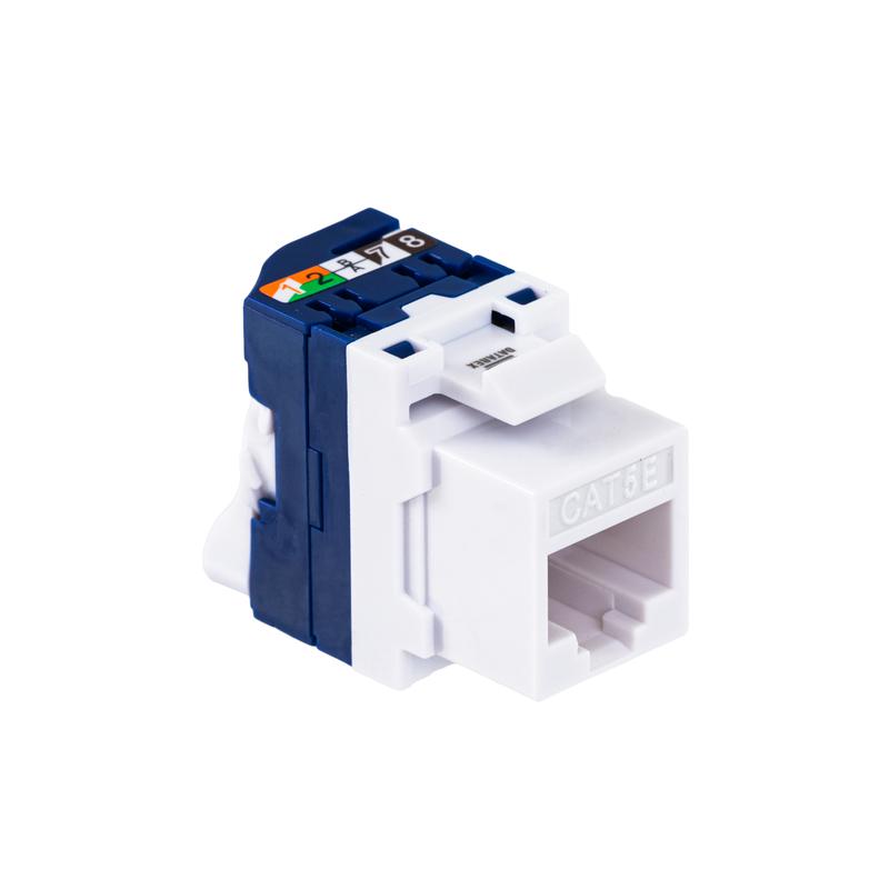 модуль keystone 1хrj45 кат.5e utp t568a/b без инструмента бел. datarex dr-510020 от BTSprom.by