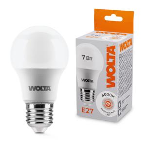 лампа светодиодная 7вт 4000к e27 wolta 25s55bl7e27 от BTSprom.by