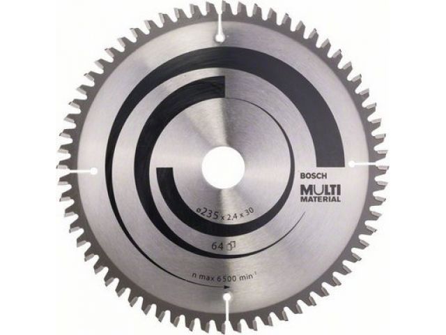 диск пильный 235х30/25 мм 64 зуб. универсальный multimaterial bosch (твердоспл. зуб) 2608640514 от BTSprom.by