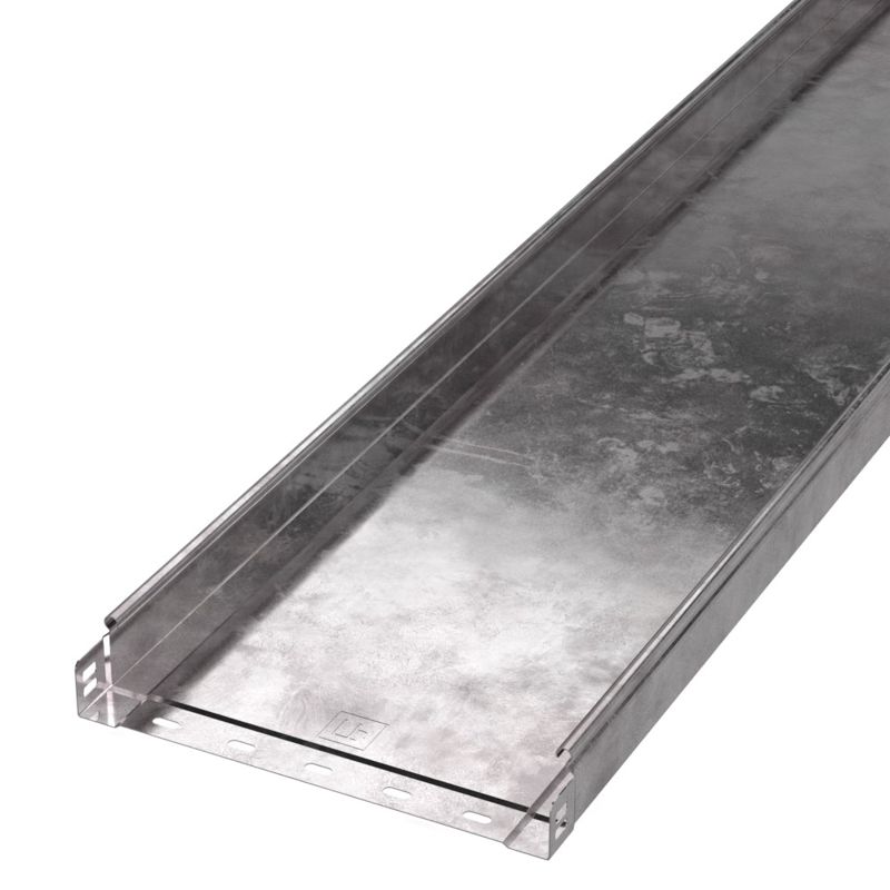 Лоток листовой неперфорированный 300х50 L3000 сталь 0.8мм Стандарт Промрукав PR16.0055 от BTSprom.by