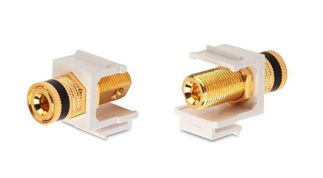 вставка kj1-bp/bk-hg-wh формата keystone jack с коннектором binding post (черн.) hex. type gold plated rohs бел. hyperline 248122 от BTSprom.by