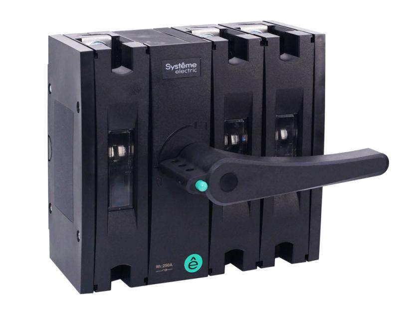 выключатель-разъединитель systemepact sd250 3п 250а рукоятка фронт. центр (зак. отдельно) se ssd02503mf0250 от BTSprom.by