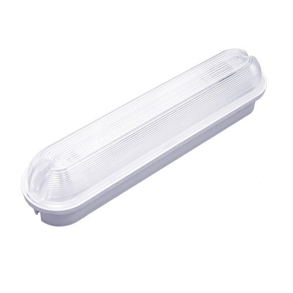 светильник светодиодный vega led-08-001 8вт 5000к ip54 860лм ухл2 310х70х75 жкх накладной прозр. рассеив. без датчика ксенон 0185508001 от BTSprom.by