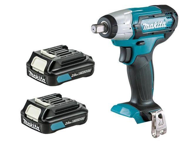аккум. ударный гайковерт makita cxt tw 141 dwae в чем. (12.0 в, 2 акк., 2.0 а/ч li-ion, посадочн. квадрат 1/2 ", 145 нм, вес 1.1 кг) tw141dwae от BTSprom.by