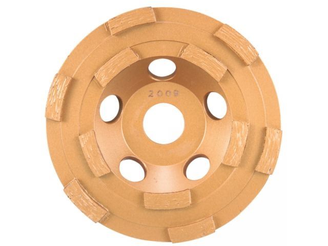 алмазная чашка 125х22 мм по бетону универс. двухрядная makita (для грубой обработки, для модели pc5001c) b-12295 от BTSprom.by