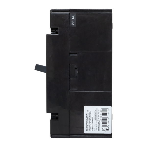  Выключатель автоматический LS250 25кА 3P 250А ProPact EKF mccb-250-25-3-250-ls фото в каталоге от BTSprom.by