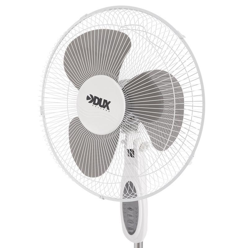  Вентилятор напольный DX-1601R 40Вт 220В с пультом и таймером бел./сер. DUX 60-0209 фото в каталоге от BTSprom.by