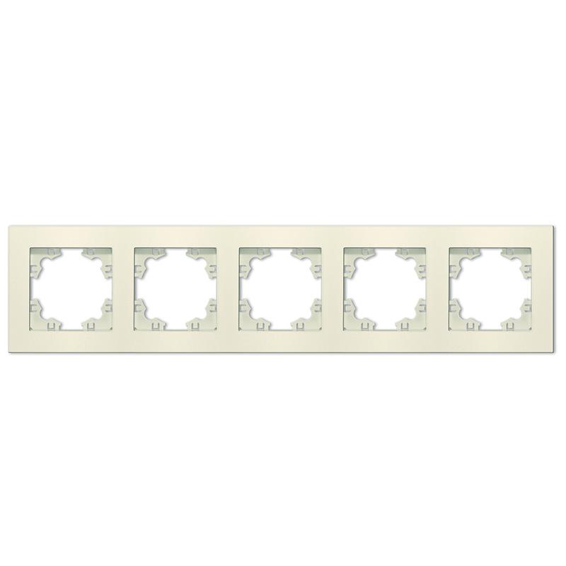 рамка 5-м афина универс. сл. кость (ivory) universal a1042-i от BTSprom.by