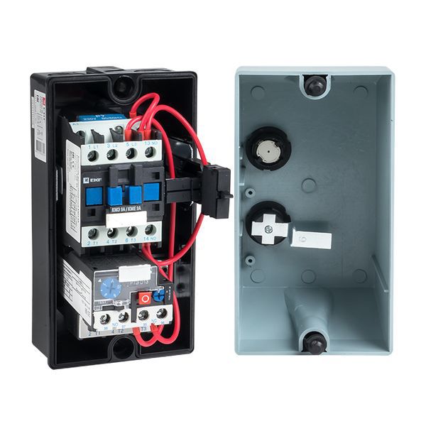  Пускатель КМЭ 9А 230В с РТЭ Ir-7-10А IP65 в корп. PROxima EKF ctrp-r-9-220v фото в каталоге от BTSprom.by