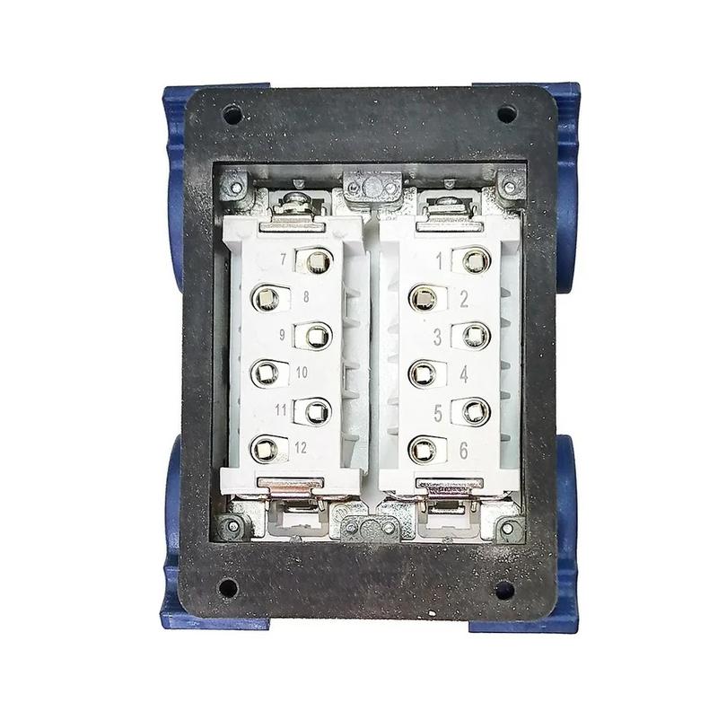  Вилка низкая 4-фиксатора 12п 35А EMAS EBM612FM44 фото в каталоге от BTSprom.by