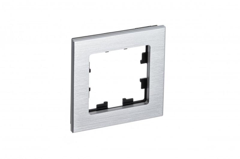  Рамка 1-м AtlasDesign Nature метал. серебр. SE ATN312101 фото в каталоге от BTSprom.by