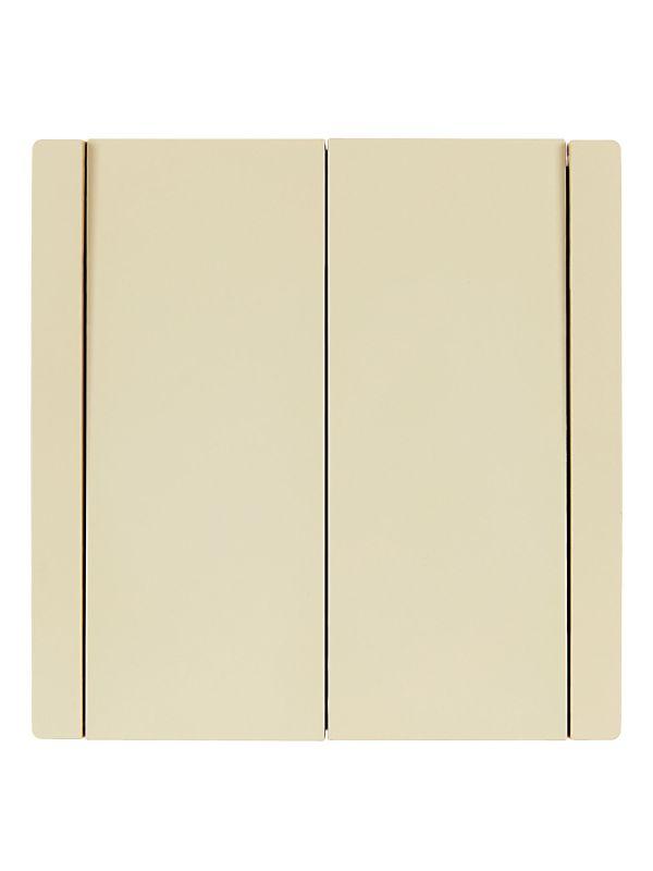  Выключатель 2-кл. СП FORTE&PIANO 10А FP405 ваниль IEK FP-V20-0-10-1-K10 фото в каталоге от BTSprom.by