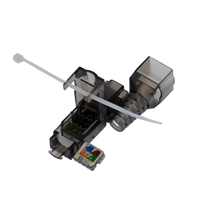  Коннектор 8P8C UTP кат.6A RJ-45 безынструментальный (DIY) SUPRLAN 10-0239-1 фото в каталоге от BTSprom.by