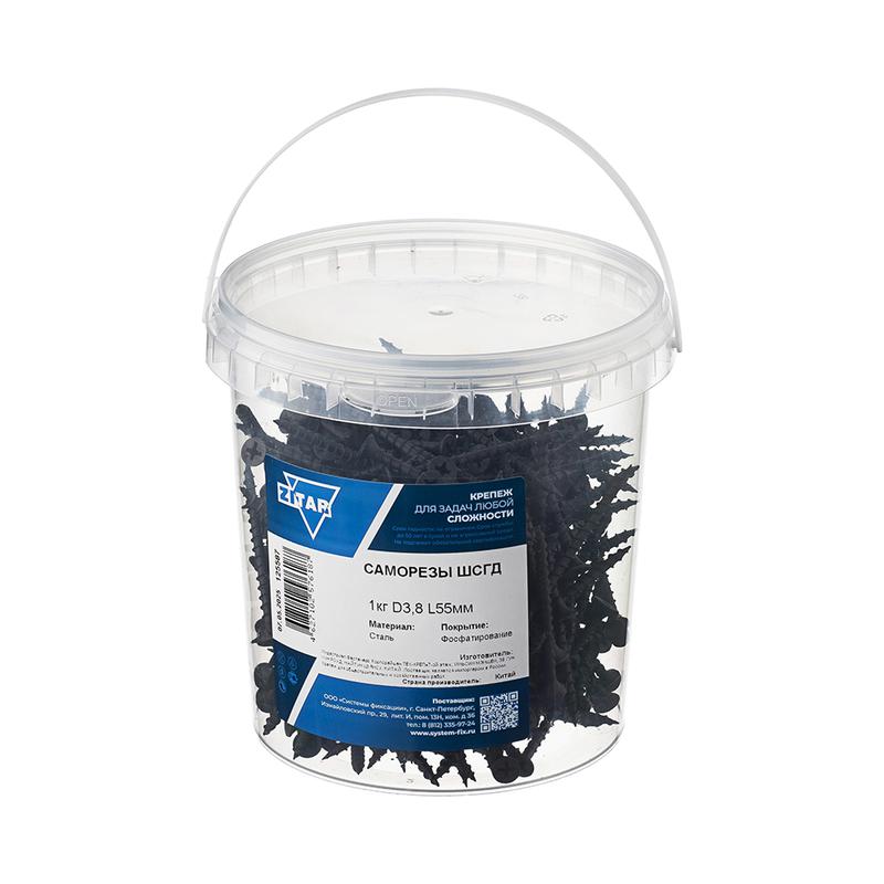 саморез шсгд 3.8х55 (уп.1кг) tech-krep/zitar 125587 от BTSprom.by