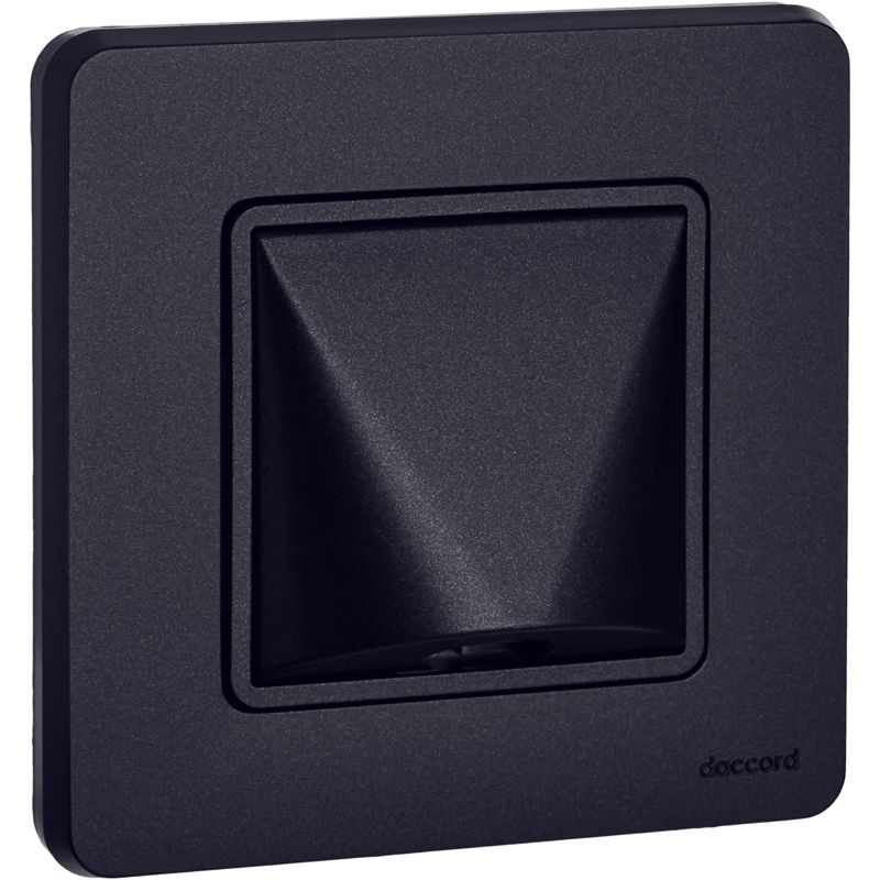  Вывод кабеля Inspiria с зажимом для крепления антрацит IEK 673893 фото в каталоге от BTSprom.by