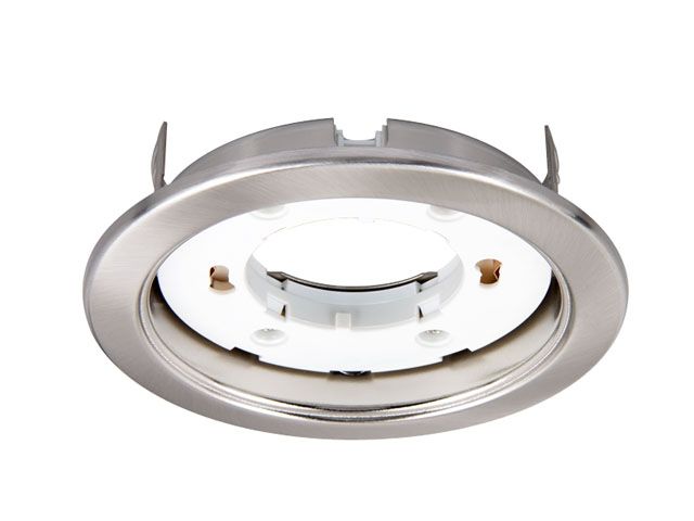 светильник светодиодный встраиваемый 6-15 вт pgx53 ip20 230в (мат. никель) jazzway (106*39мм) 1016829 от BTSprom.by